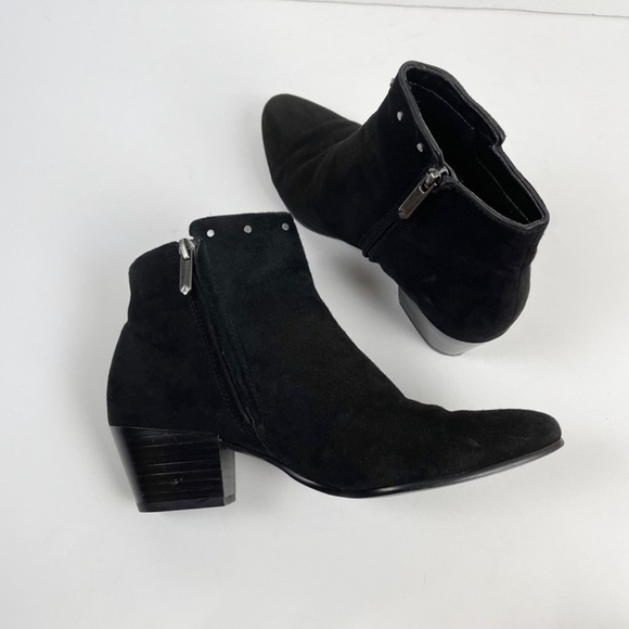 Sam Edelman Rudie Suede Fringe Boots size 6 1/2 - Picture 7 of 7